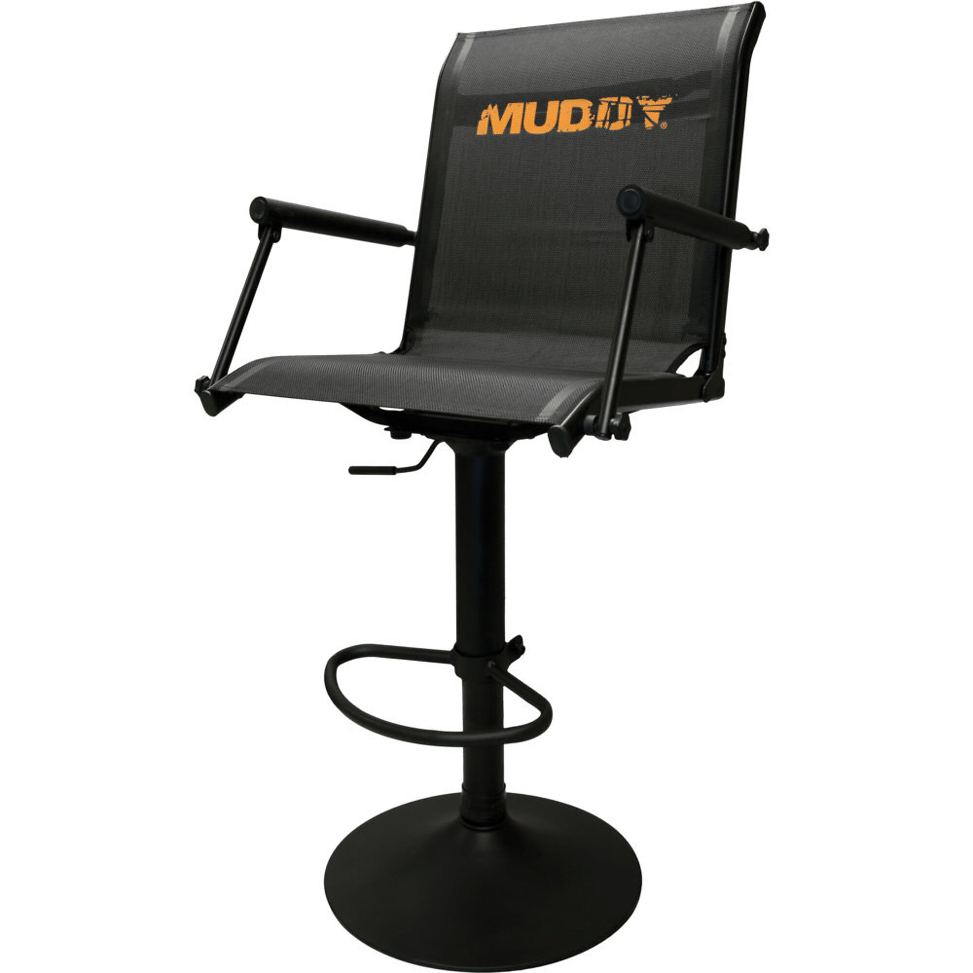 Muddy Swivel-Ease Xtreme Chair - Camouflage, 360 Degree Swivel, Adjustable Seat Height, 300-Lb. Capacity, Model# MUD-MGS600